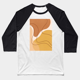 Abstract Bohemian Shapes 4.8 Baseball T-Shirt